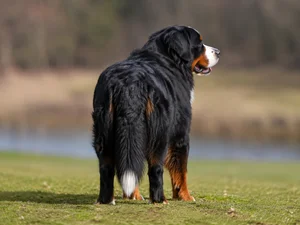 Bernese Mountain Dog — rear