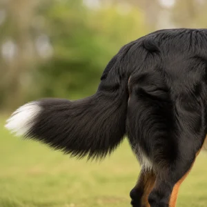 Bernese Mountain Dog — tail