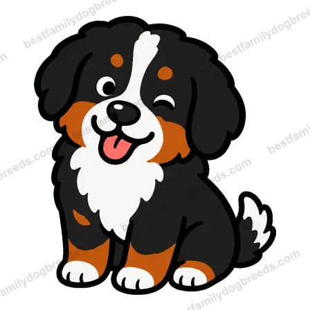 Bernese Mountain Dog sticker 3