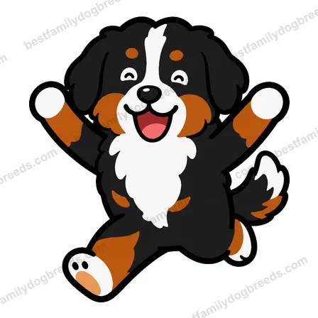 Bernese Mountain Dog dog meme sticker preview