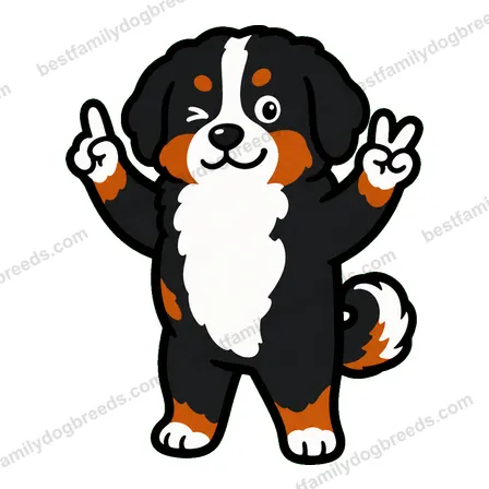 Bernese Mountain Dog sticker 12