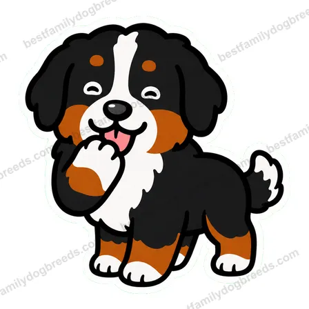 Bernese Mountain Dog sticker 16