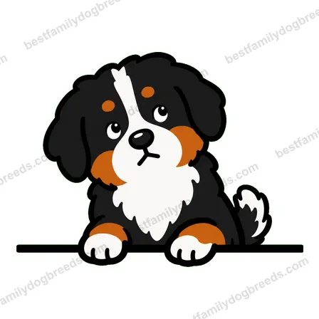 Bernese Mountain Dog sticker 17