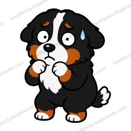 Bernese Mountain Dog dog meme sticker preview