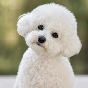 Bichon Frise — alert