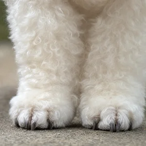 Bichon Frise — paws