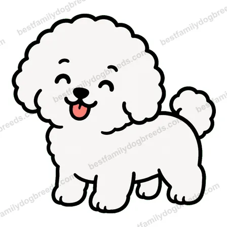 Bichon Frise smiling dog meme sticker