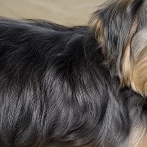 Bichon Yorkie — coat texture