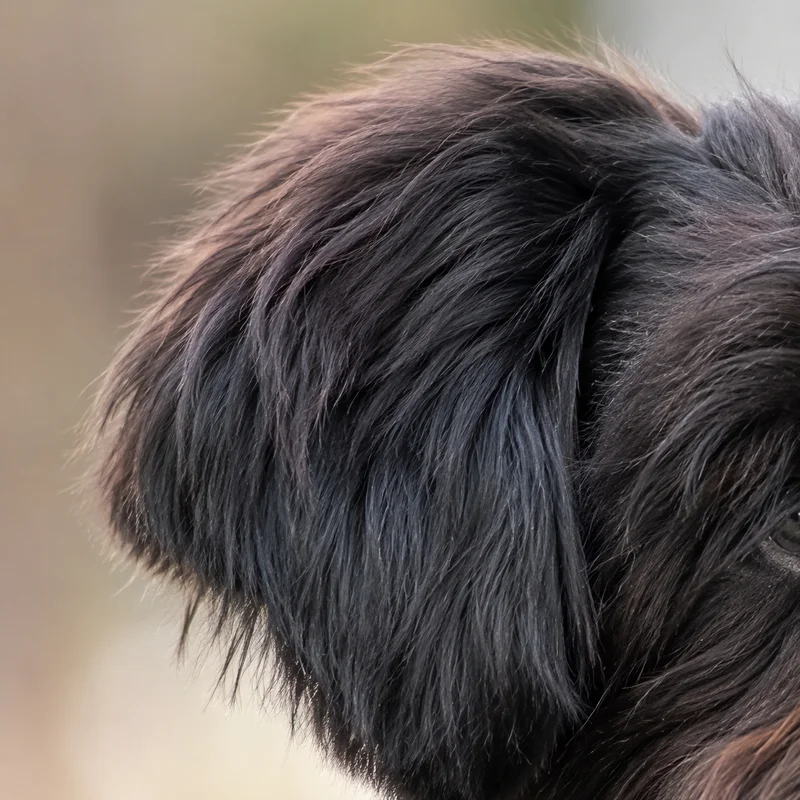 Bichon Yorkie — ears