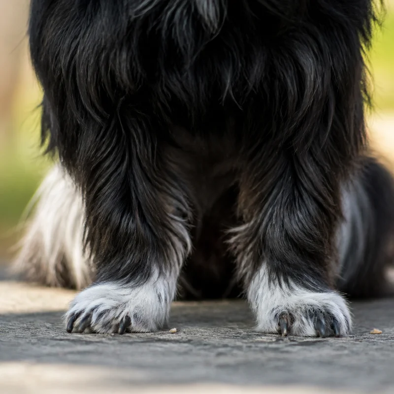 Bichon Yorkie — paws