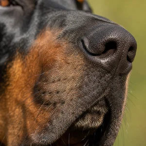 Black and Tan Coonhound — nose