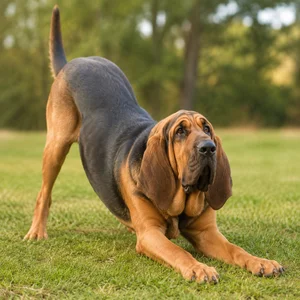 Bloodhound — playful