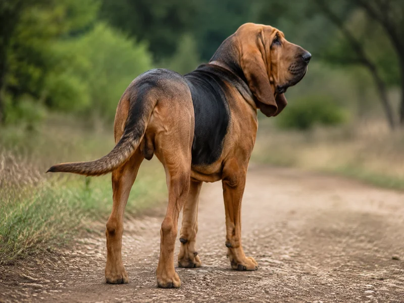 Bloodhound — rear