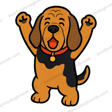 Bloodhound sticker 2