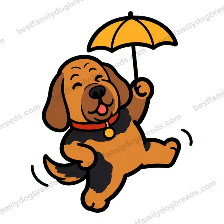 Bloodhound dog meme sticker preview