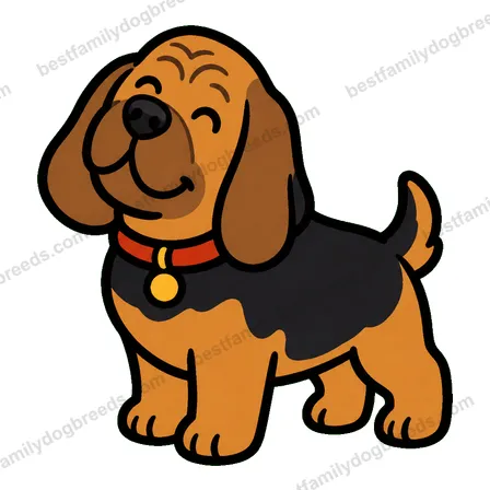 Bloodhound sticker 25