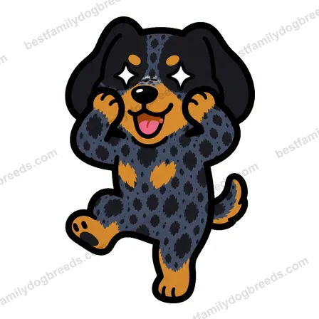 Bluetick Coonhound dog meme sticker preview
