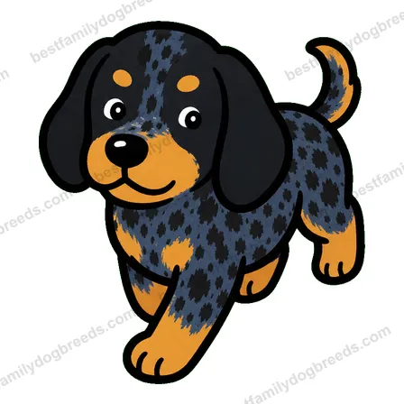 Bluetick Coonhound dog meme sticker preview