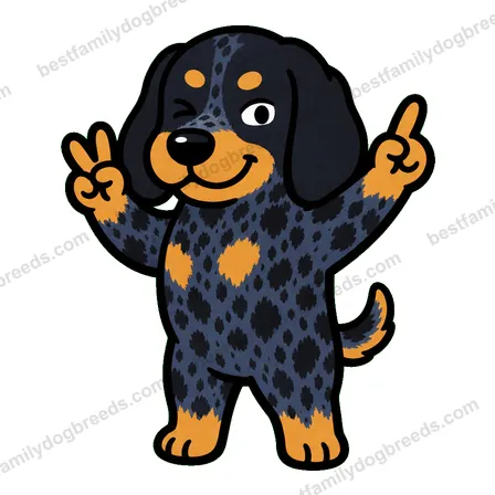 Bluetick Coonhound sticker 12