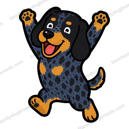 Bluetick Coonhound sticker 13
