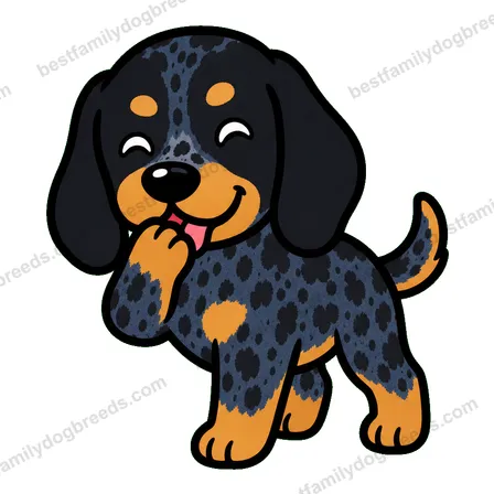 Bluetick Coonhound sticker 16