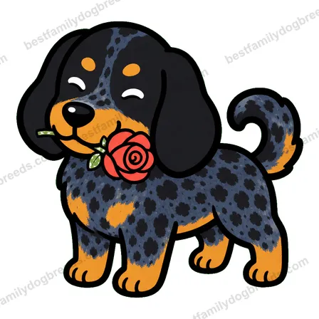 Bluetick Coonhound sticker 22
