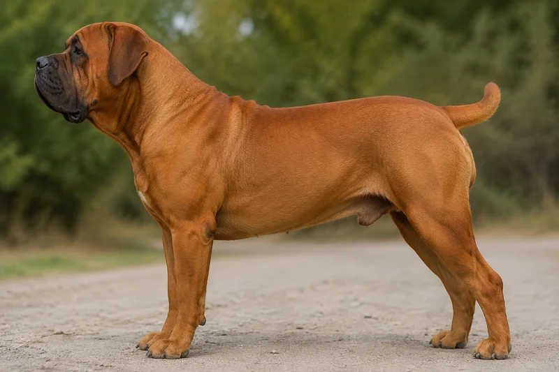 Boerboel — Red coat
