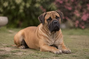 Boerboel — lying down