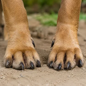 Boerboel — paws