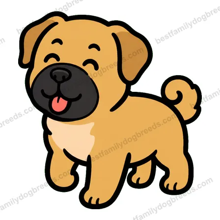 Boerboel smiling dog meme sticker