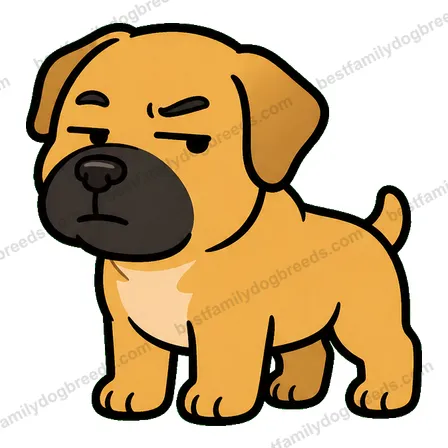 Boerboel suspicious dog meme sticker
