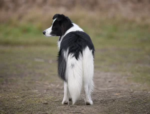 Border Collie — rear