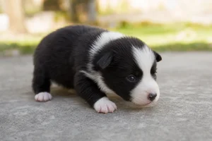 Border Collie — young puppy (~1 mo)