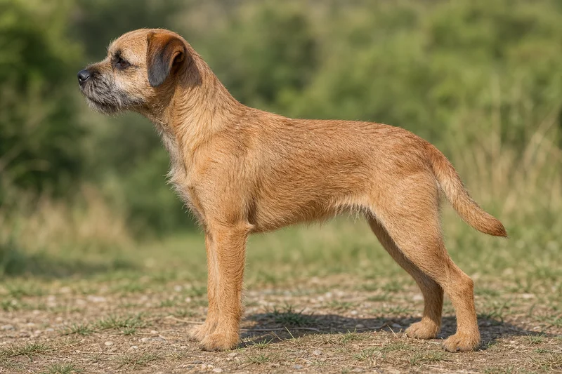 Border Terrier — Red coat