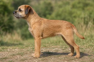 Border Terrier — Red coat