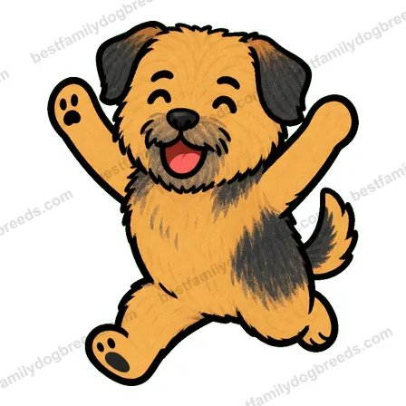 Border Terrier dog meme sticker preview