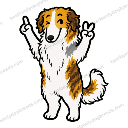 Borzoi sticker 12