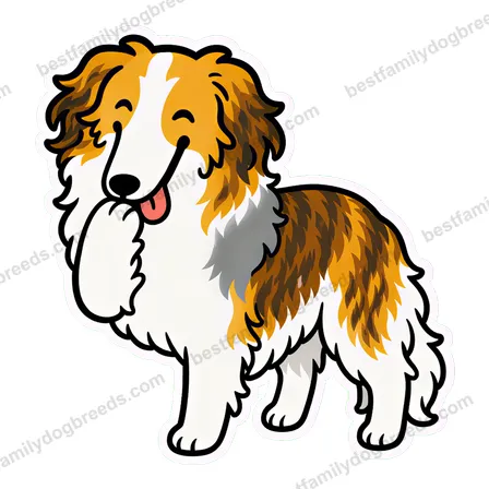 Borzoi sticker 16