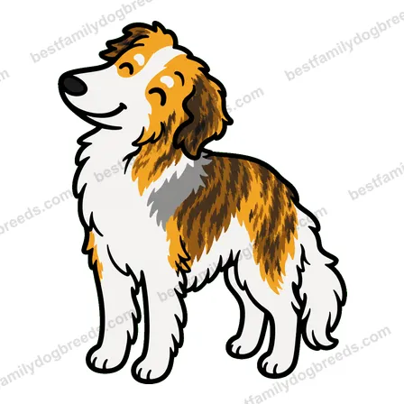 Borzoi sticker 25