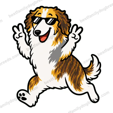 Borzoi sticker 29