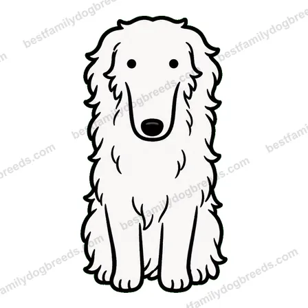 Borzoi sticker 34