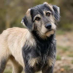 Bosnian Rough-coated Hound — alert