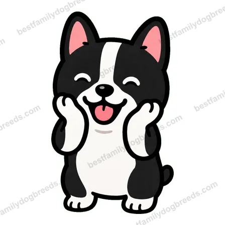 Boston Terrier dog meme sticker preview