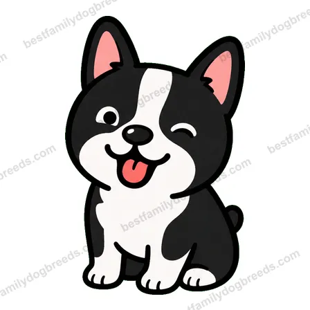 Boston Terrier sticker 3