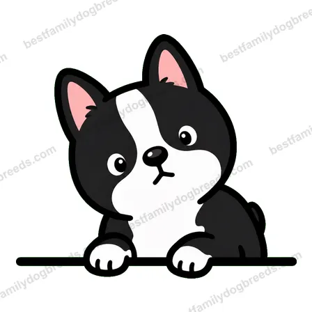 Boston Terrier sticker 17