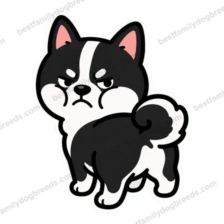 Boston Terrier dog meme sticker preview
