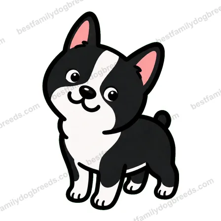 Boston Terrier sticker 25