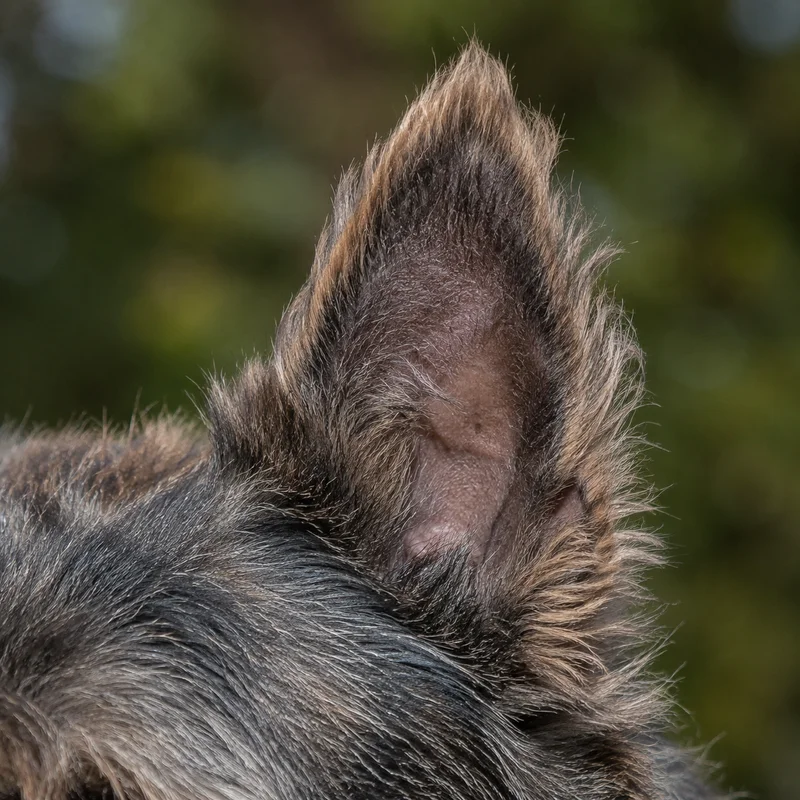 Bouvier des Ardennes — ears