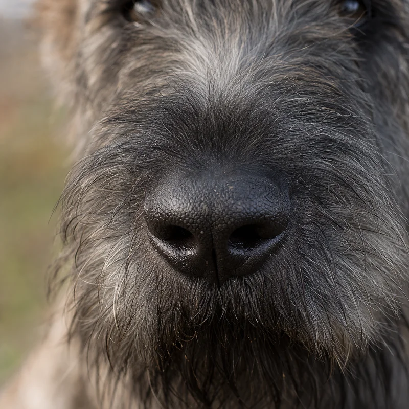 Bouvier des Ardennes — nose