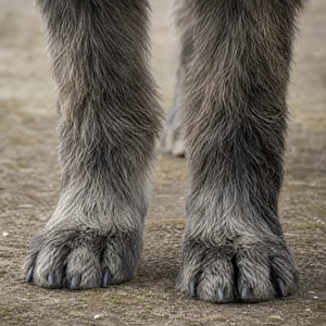 Bouvier des Ardennes — paws